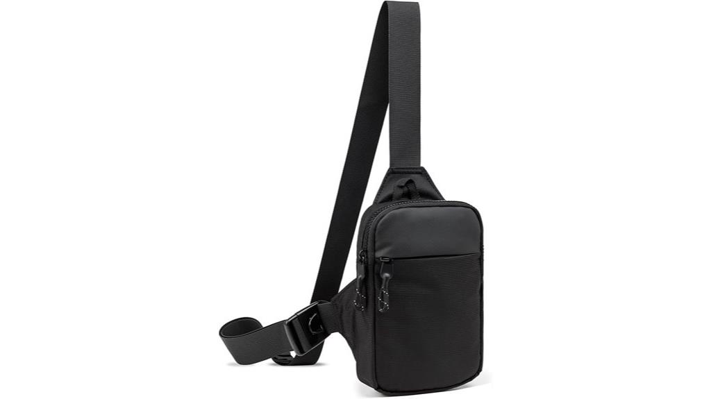 compact unisex crossbody bag