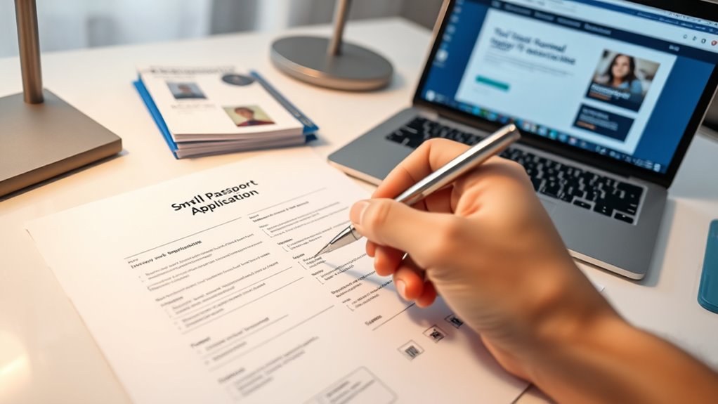 complete application form accurately