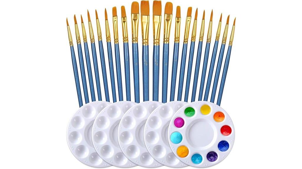 complete artist brush set