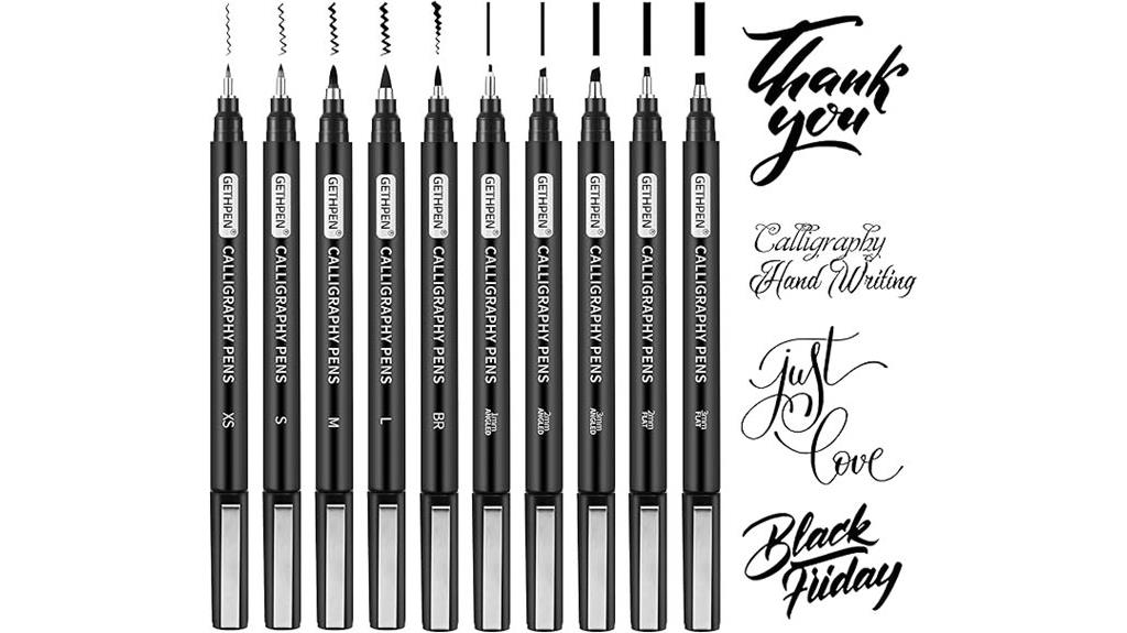complete calligraphy pen set