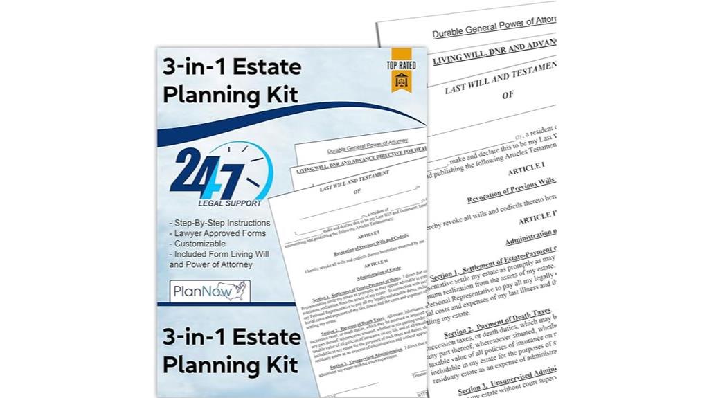 comprehensive estate planning package