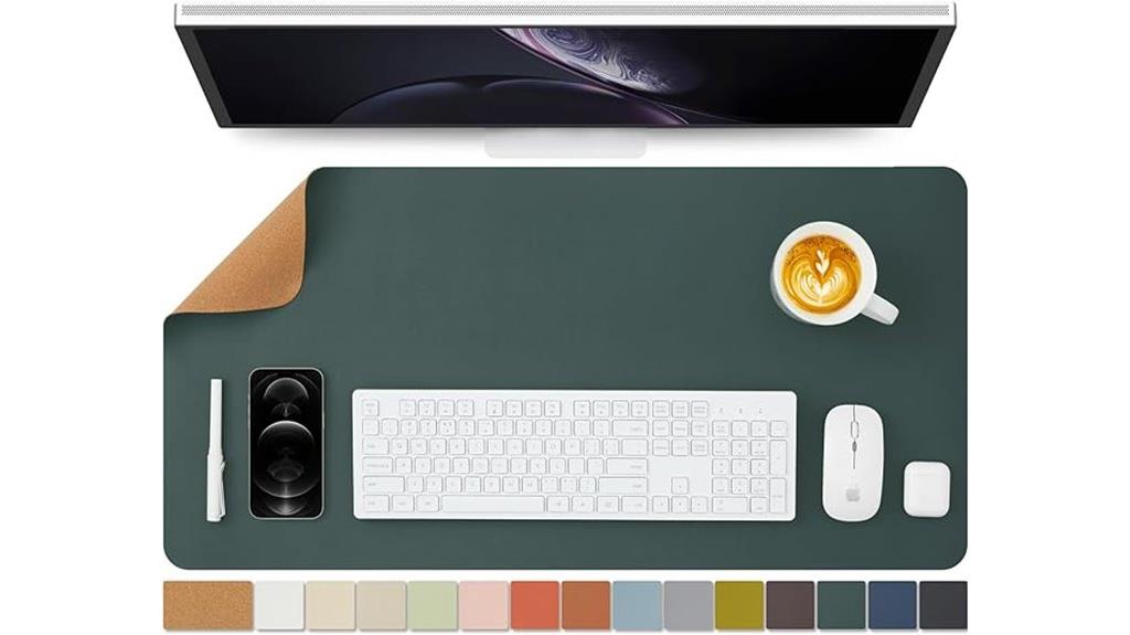 cork office desk mat