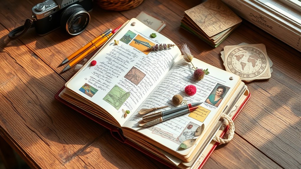 create your travel scrapbook