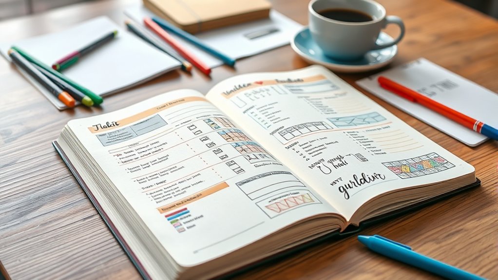 custom goal tracking layouts