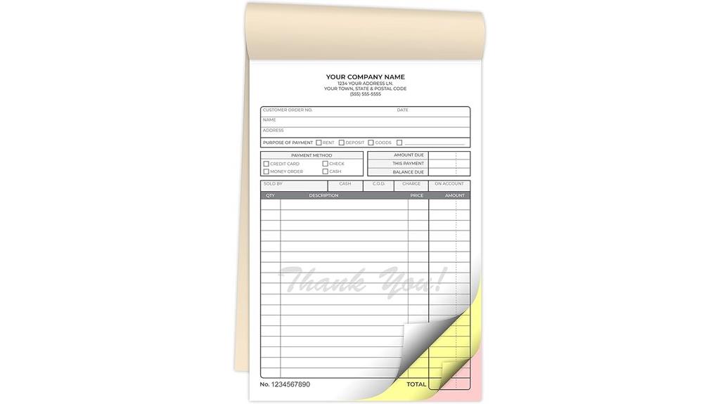 custom ncr booklets