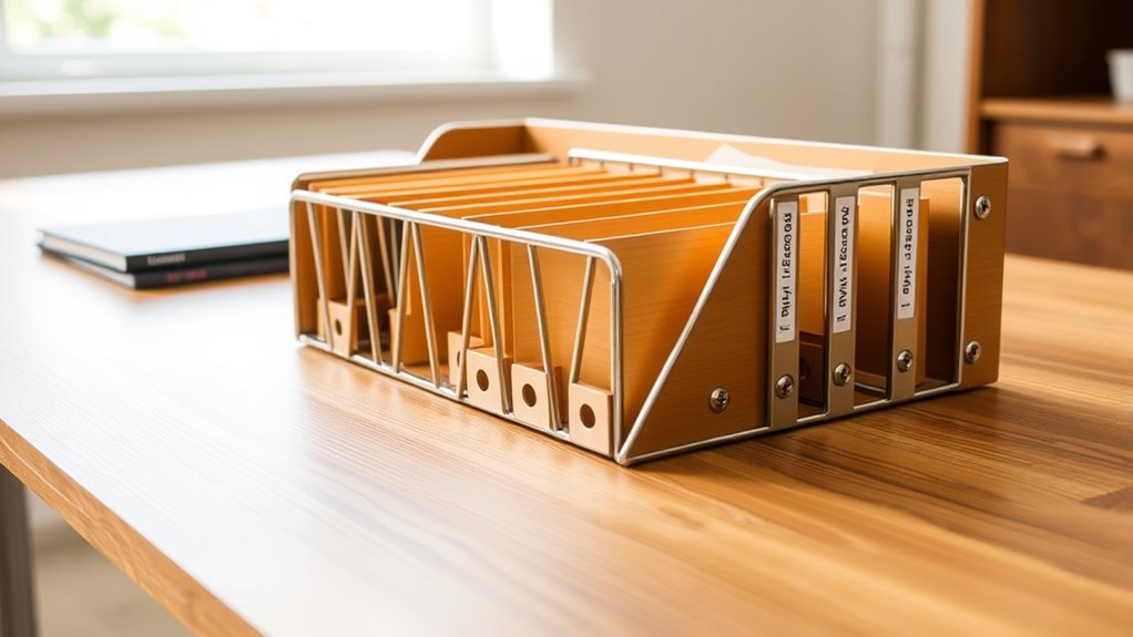 desk filing rack essentials