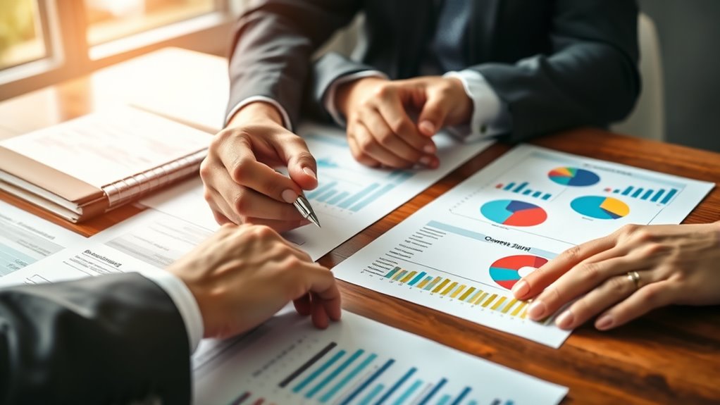 determine contributions and shares
