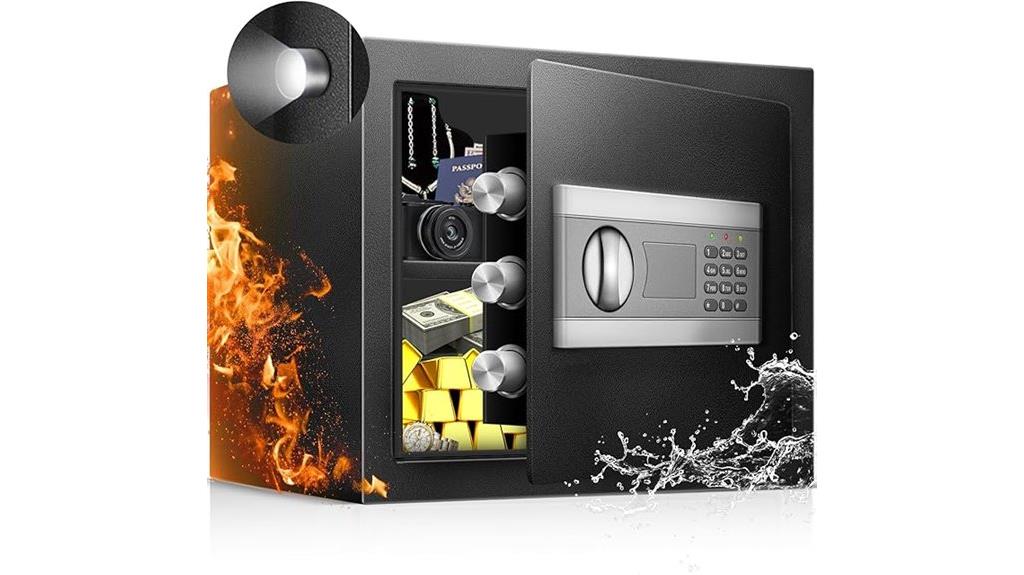 digital lock safe with sensor