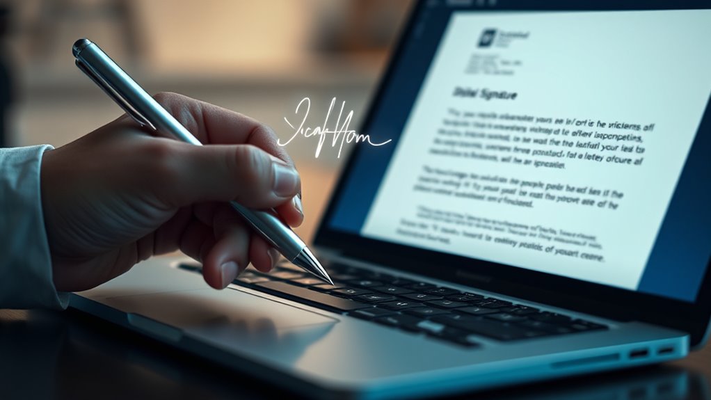 digital signatures for documents