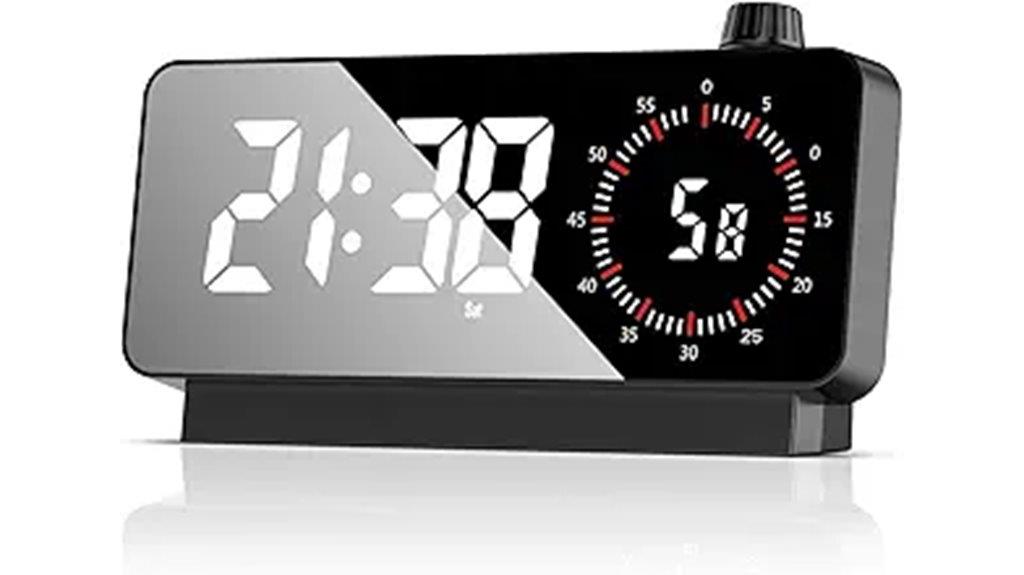 digital study desk clock