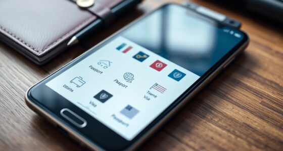 digital travel document storage