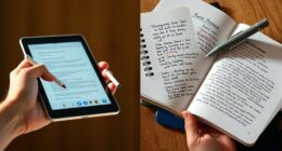 digital versus paper note taking