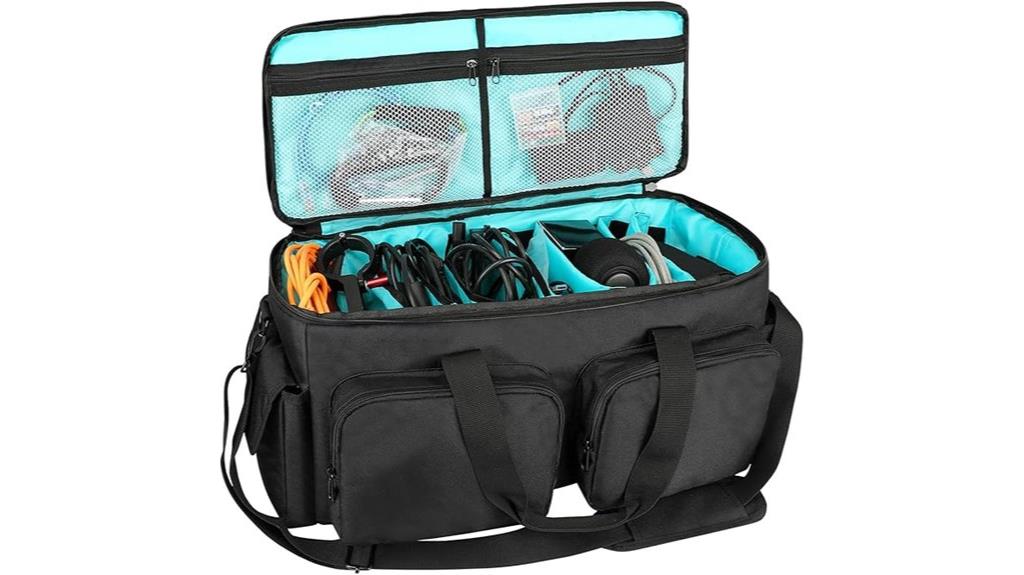 dj cable bag with padding
