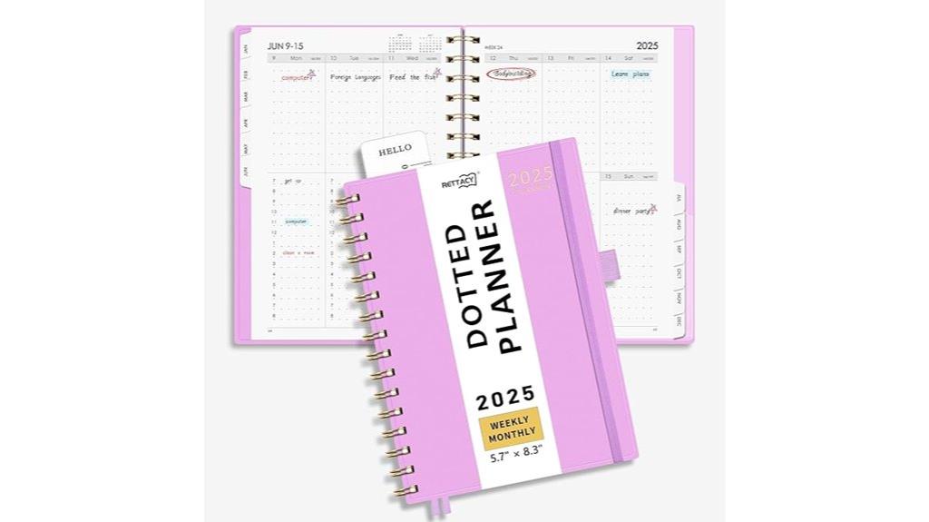 dotted bullet planner