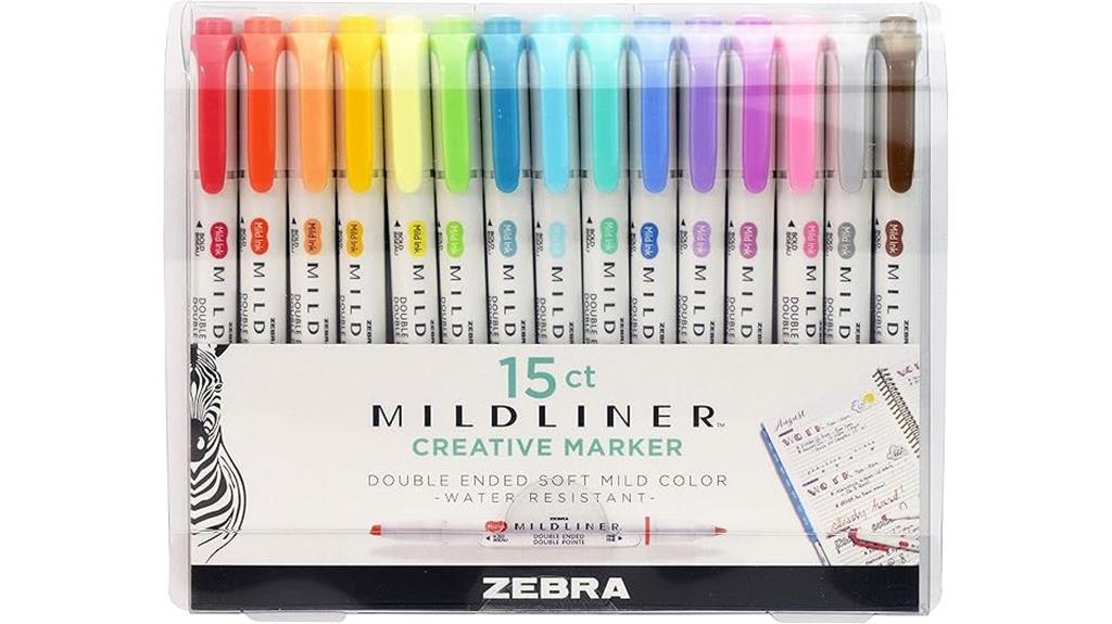 double ended highlighters 15 pack