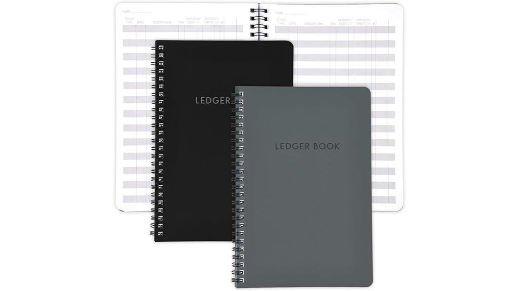 dual business ledger set