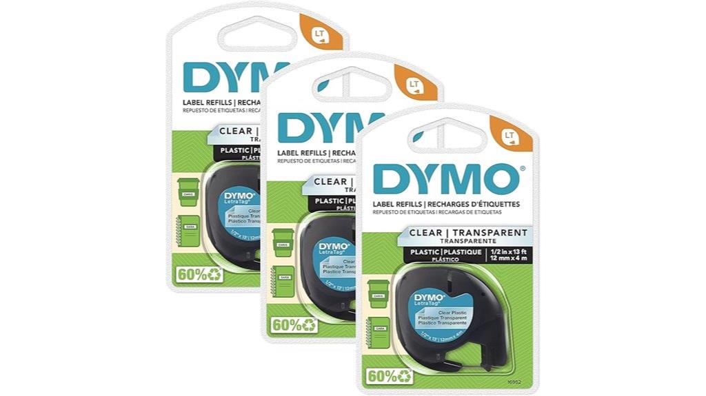dymo letratag tape