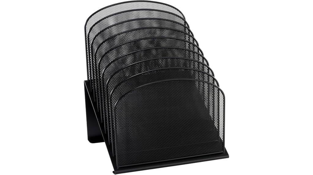 eight tier vertical desk organizer