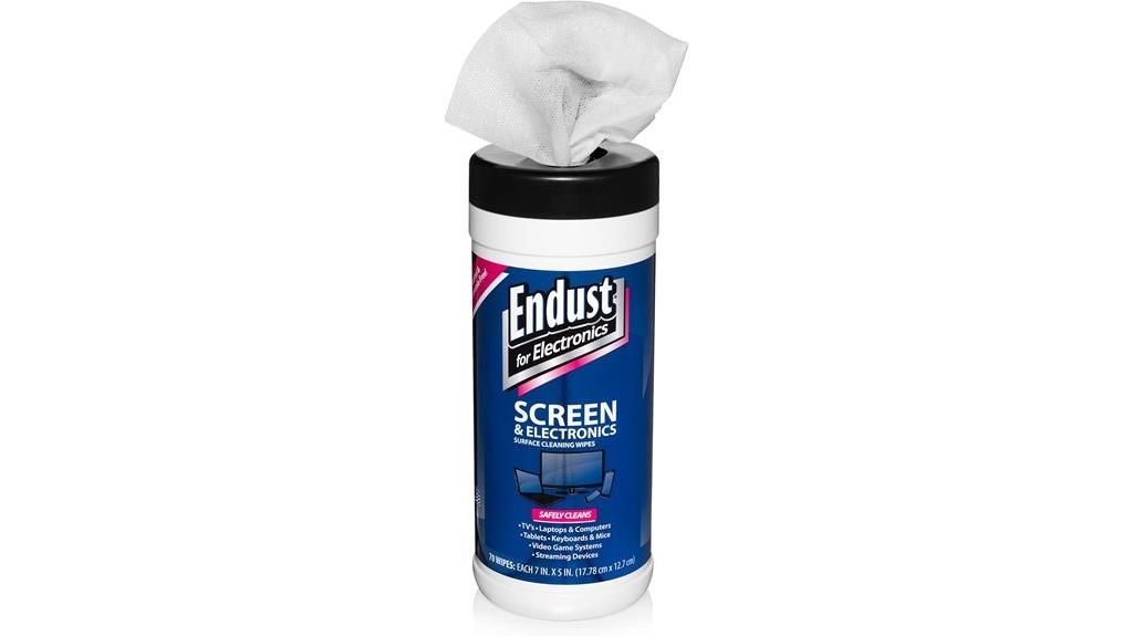electronics surface cleaning wipes