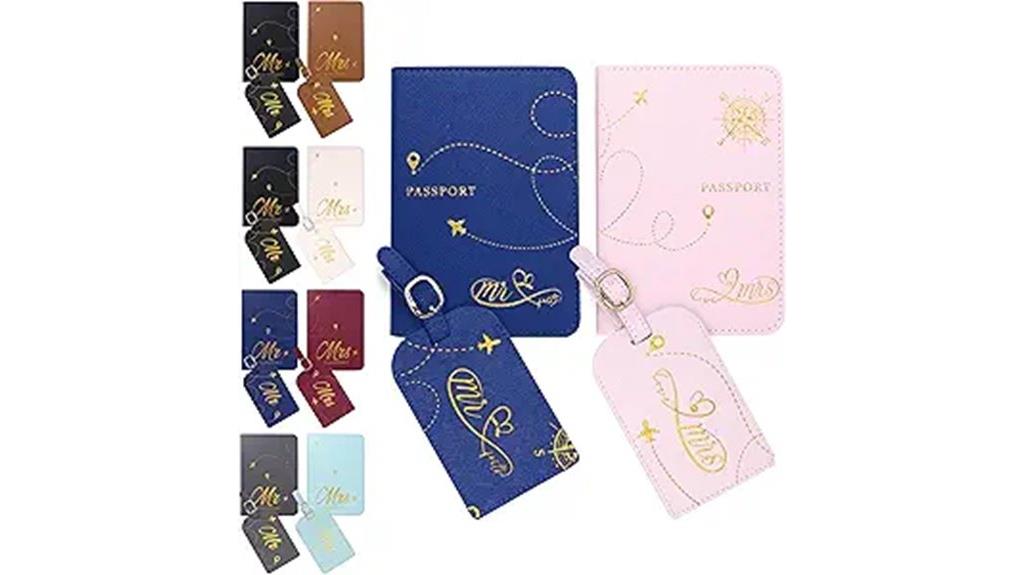 elegant couples leather cover