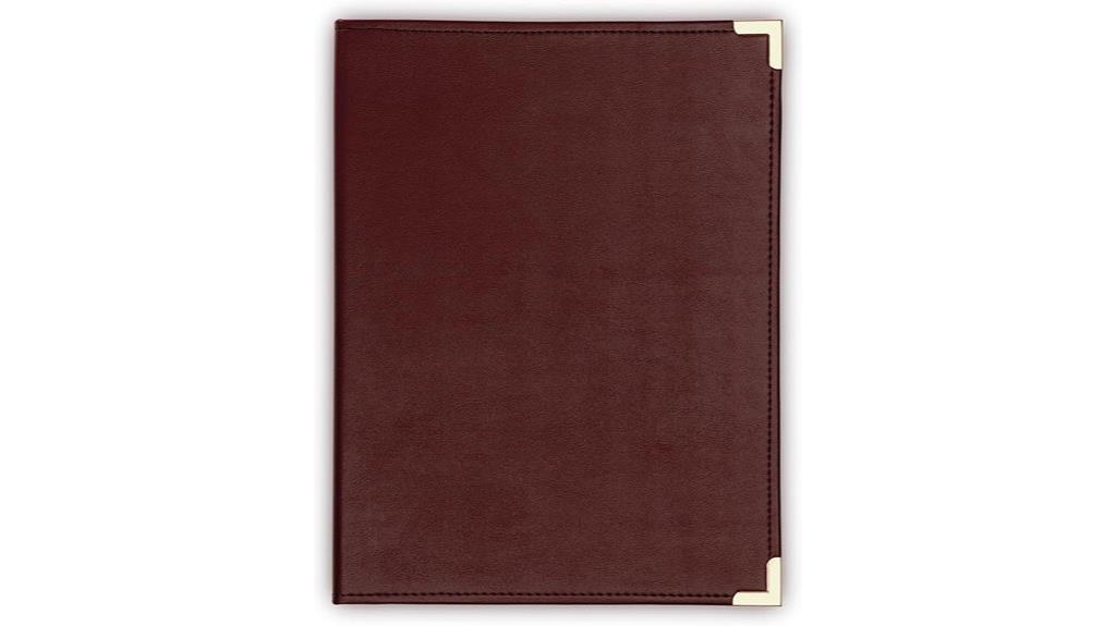 elegant professional portfolio case