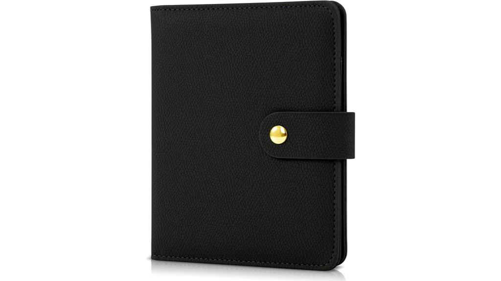 elegant travel passport cover