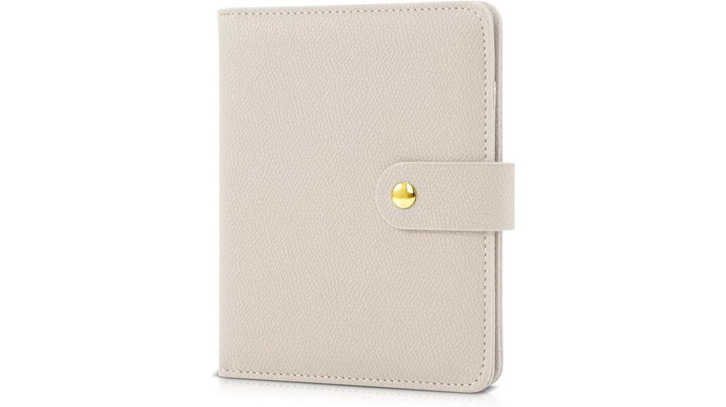 elegant travel passport cover