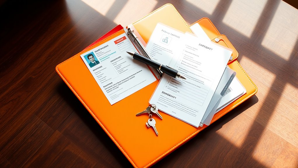 emergency binder contents guide