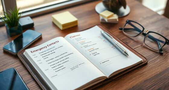 emergency contact information organization