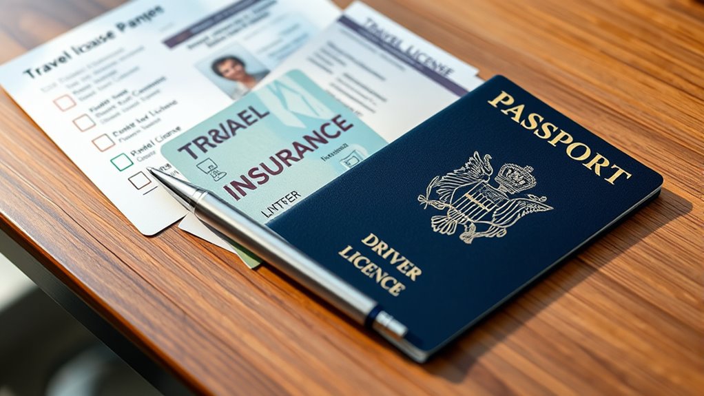 essential travel document copies