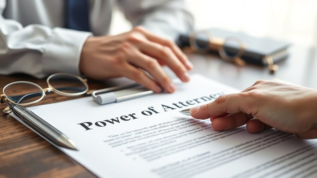 establish power of attorney