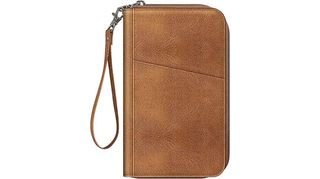 family passport wallet organizer