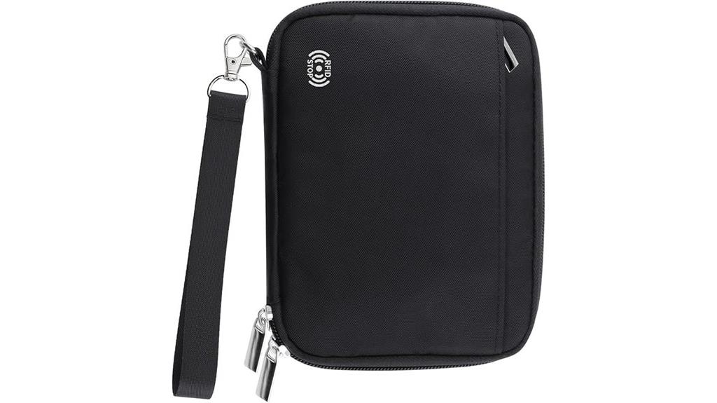family rfid travel wallet