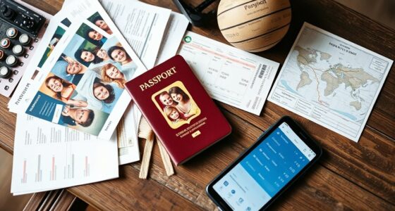 family travel document checklist