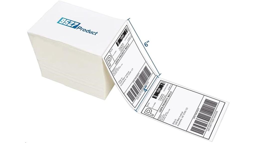 fanfold thermal shipping labels