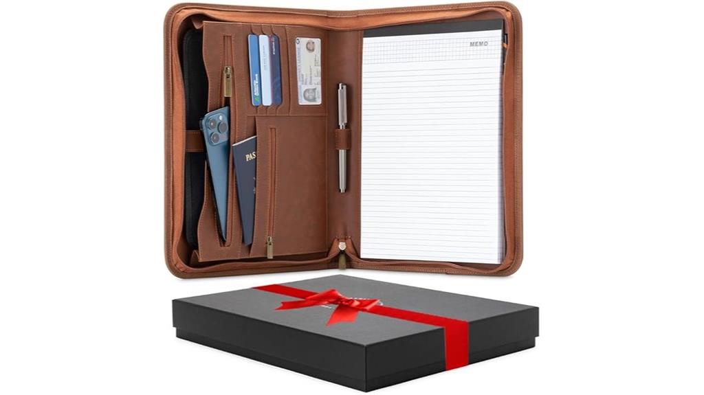 faux leather travel organizer