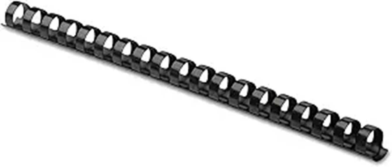 fellowes 1 2 inch comb