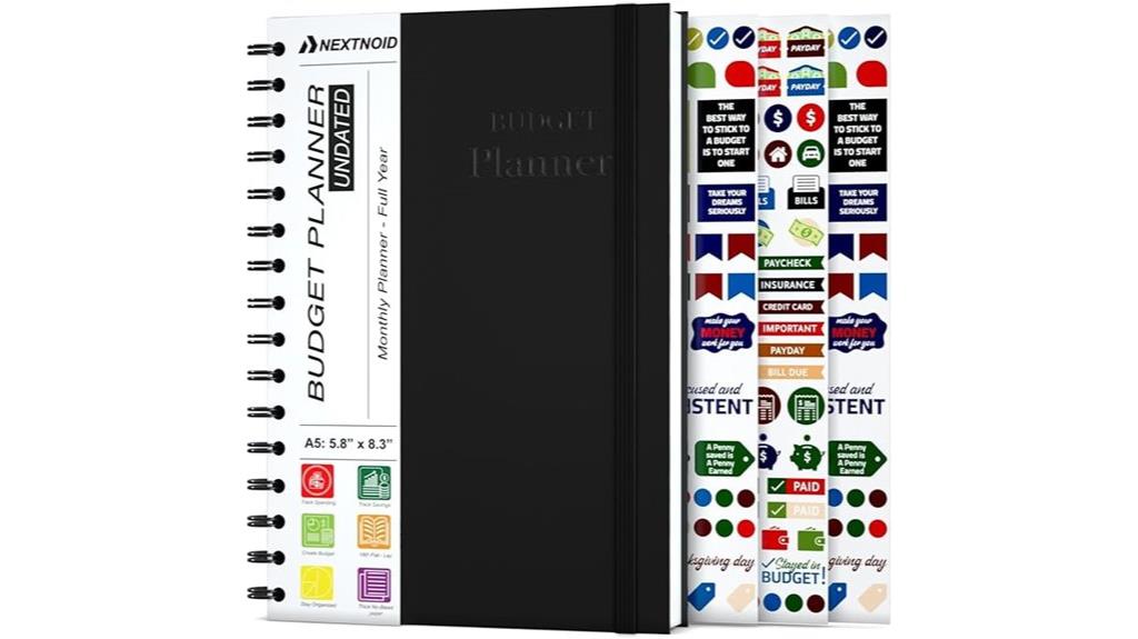 financial planning notebook