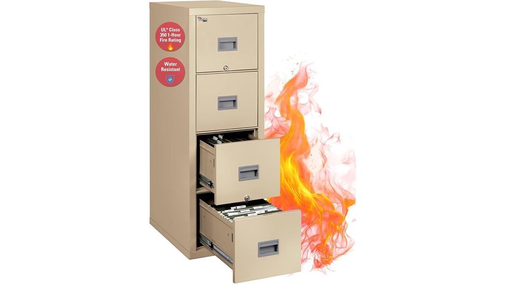 fire resistant vertical file cabinet