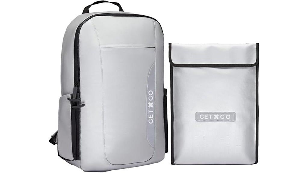 fireproof 20l emergency backpack