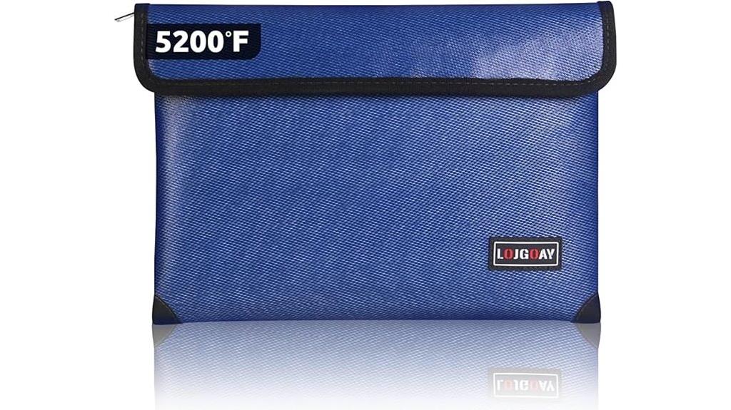 fireproof document bag