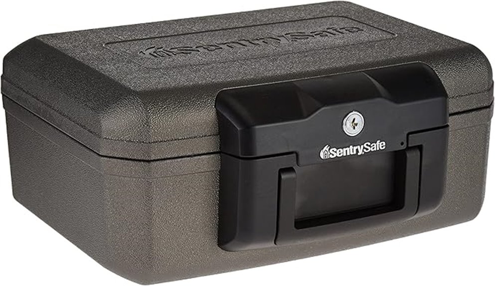 fireproof safe with lock