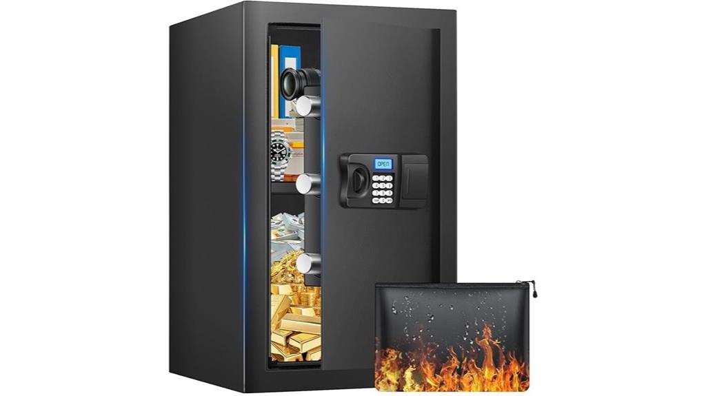 fireproof waterproof digital safe