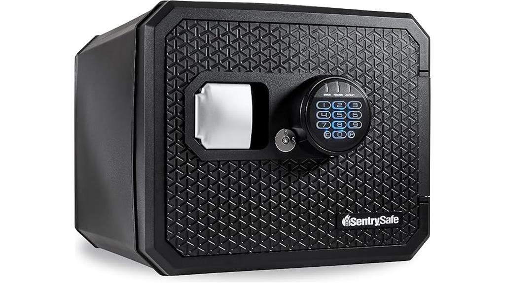 fireproof waterproof digital safe