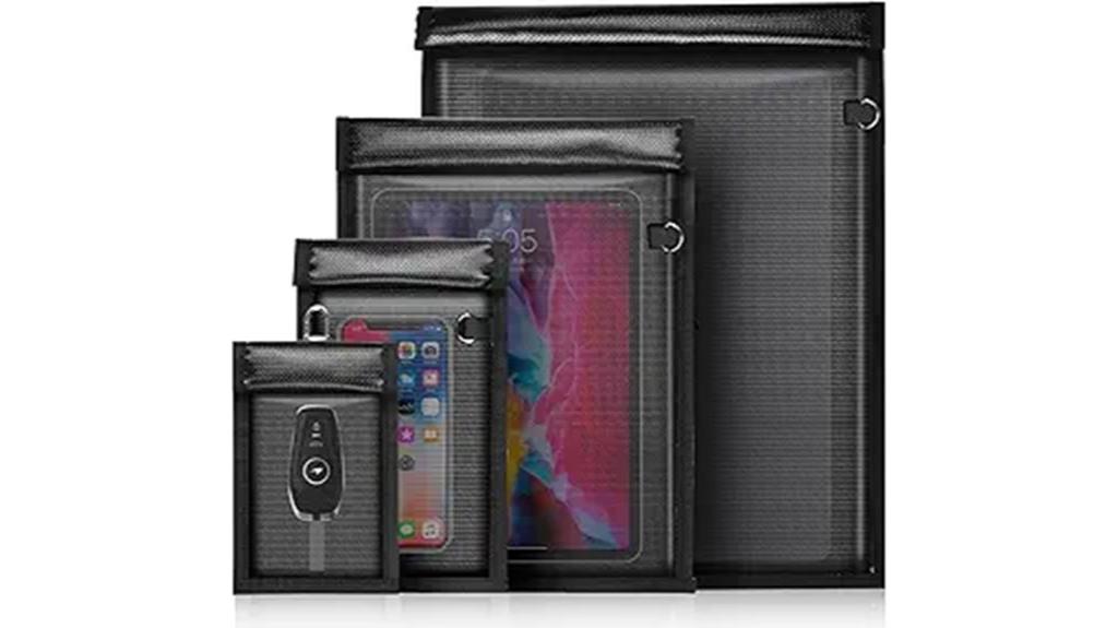 four phone faraday bags