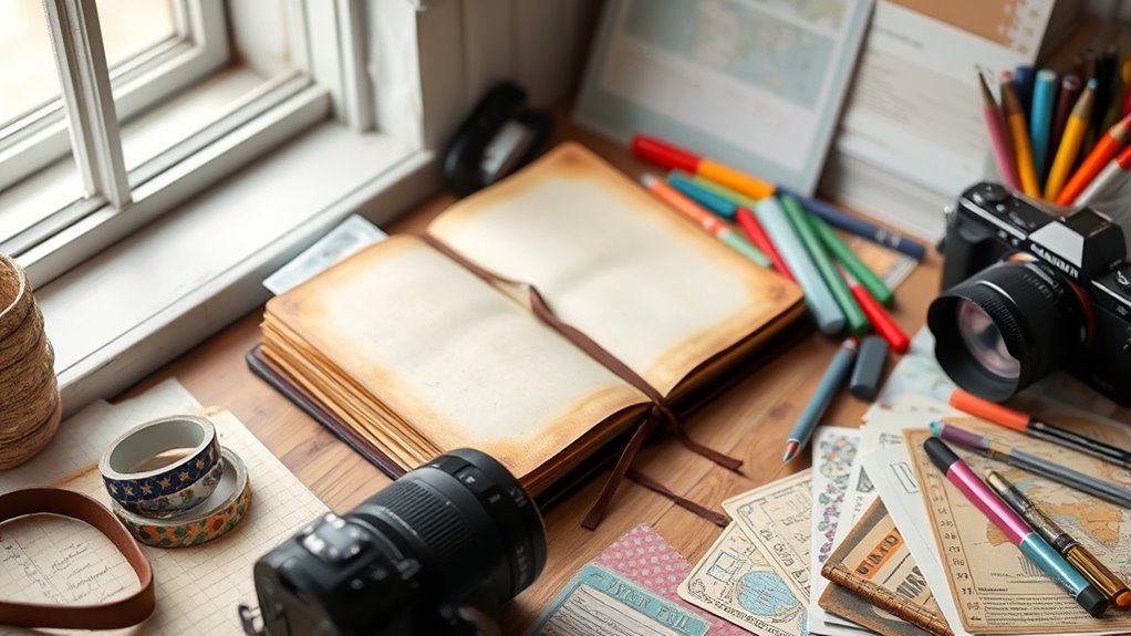 gather supplies and inspiration