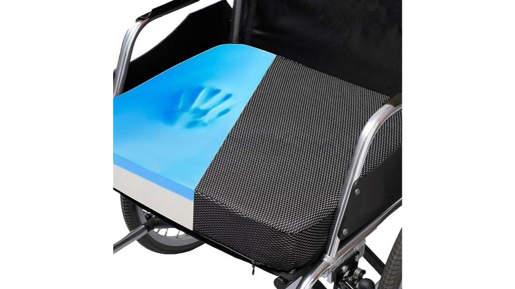 gel infused memory foam cushion