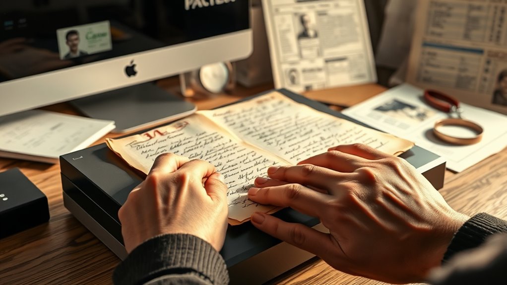 genealogy document digitization