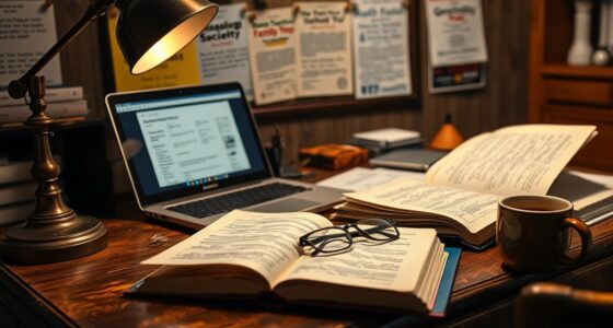 genealogy societies and online communities