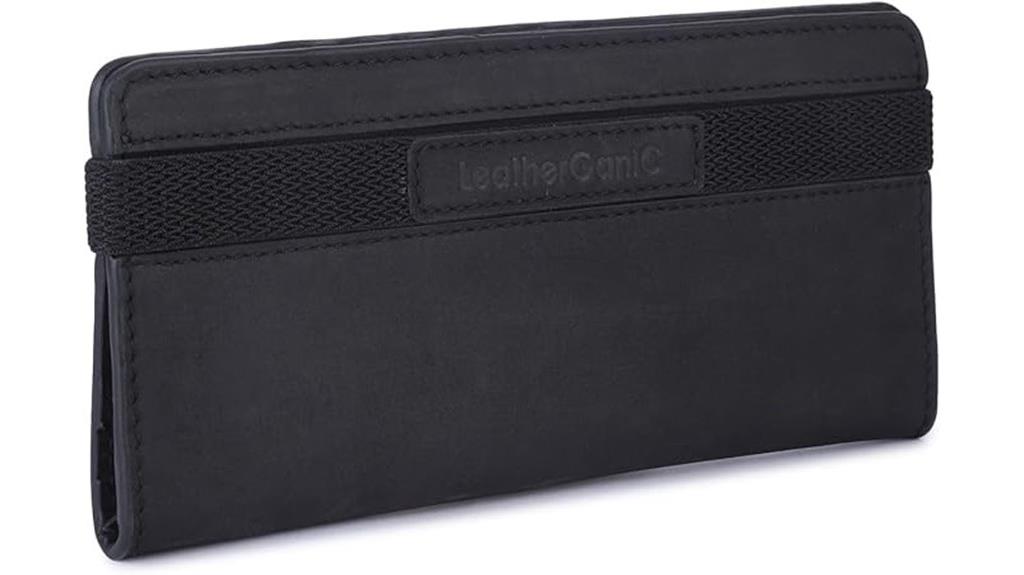 genuine leather passport wallet